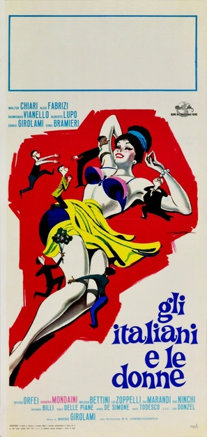 Gli italiani e le donne - Italian Movie Poster (thumbnail)