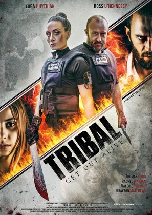 Tribal Get Out Alive - British Movie Poster (thumbnail)