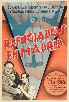 Refugiados en Madrid - Argentinian Movie Poster (thumbnail)