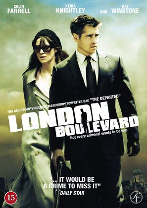 London Boulevard - Danish DVD movie cover (thumbnail)