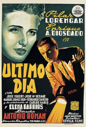 &Uacute;ltimo d&iacute;a - Spanish Movie Poster (thumbnail)