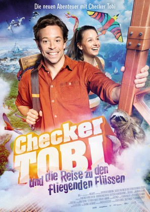 Checker Tobi und die Reise zu den fliegenden Fl&uuml;ssen - German Movie Poster (thumbnail)