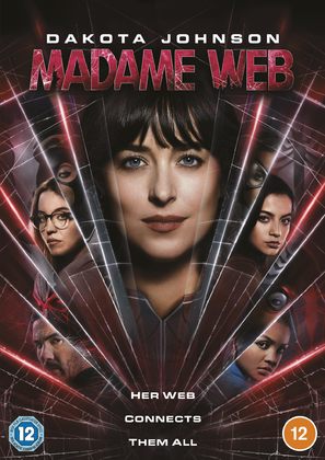 Madame Web - British DVD movie cover (thumbnail)