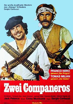 Vamos a matar, compa&ntilde;eros - German Movie Poster (thumbnail)