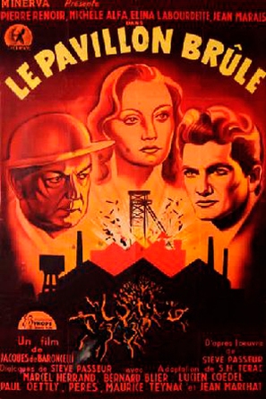 Le pavillon br&ucirc;le - French Movie Poster (thumbnail)