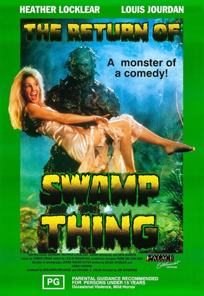 The Return of Swamp Thing - Australian Movie Poster (thumbnail)
