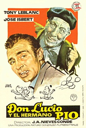 Don Lucio y el hermano p&iacute;o - Spanish Movie Poster (thumbnail)