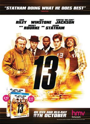 13 - British Video release movie poster (thumbnail)
