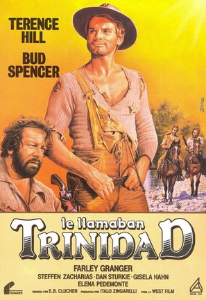Lo chiamavano Trinit&agrave; - Spanish DVD movie cover (thumbnail)