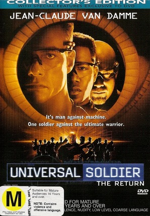 Universal Soldier: The Return - New Zealand DVD movie cover (thumbnail)