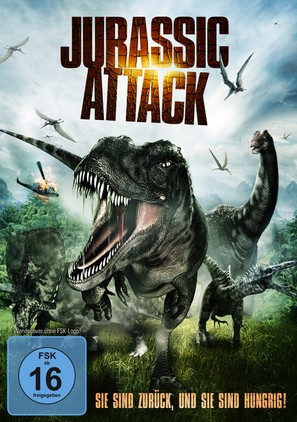 Jurassic Attack - German DVD movie cover (thumbnail)