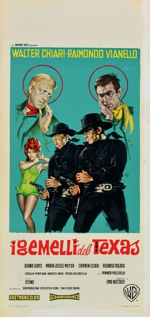 I gemelli del Texas - Italian Movie Poster (thumbnail)