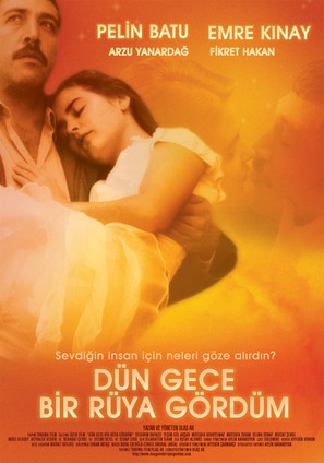 D&uuml;n gece bir r&uuml;ya g&ouml;rd&uuml;m - Turkish Movie Poster (thumbnail)