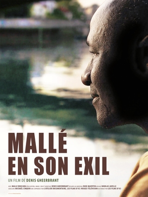 Mall&eacute; en son exil - French Movie Poster (thumbnail)