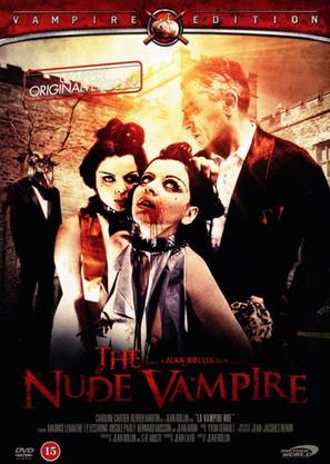 La vampire nue - Danish DVD movie cover (thumbnail)