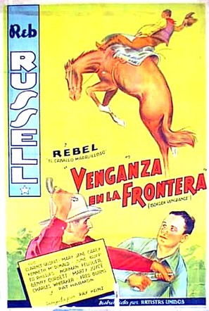 Border Vengeance - Spanish Movie Poster (thumbnail)
