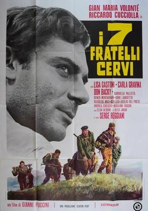 I sette fratelli Cervi - Italian Movie Poster (thumbnail)