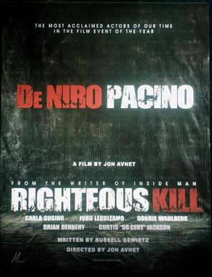 Righteous Kill - Movie Poster (thumbnail)