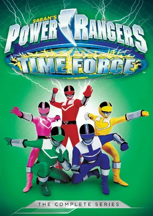 "Power Rangers Time Force" Cover