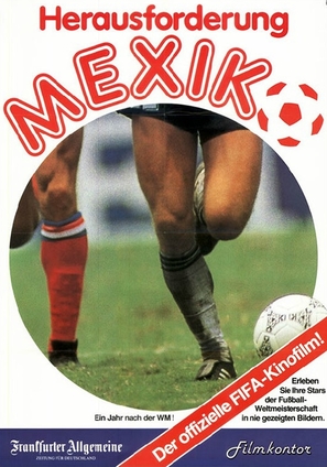 Hero: The Official Film of the 1986 FIFA World Cup - German Movie Poster (thumbnail)