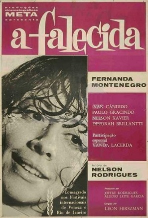 A Falecida - Brazilian DVD movie cover (thumbnail)
