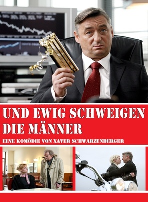 Und ewig schweigen die M&auml;nner - German Movie Poster (thumbnail)