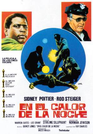 In the Heat of the Night - Spanish Movie Poster (thumbnail)