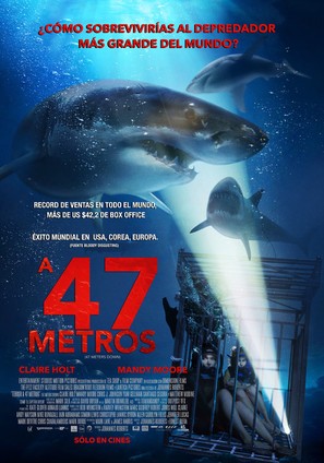 47 Meters Down - Chilean Movie Poster (thumbnail)