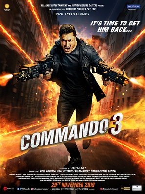 Commando 3 - Indian Movie Poster (thumbnail)