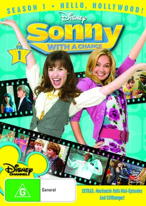 &quot;Sonny with a Chance&quot; - Australian DVD movie cover (thumbnail)
