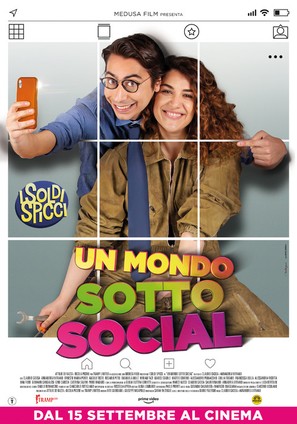 Un Mondo Sotto Social - Italian Movie Poster (thumbnail)