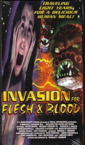 Invasion for Flesh and Blood - VHS movie cover (thumbnail)