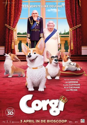 The Queen&#039;s Corgi - Belgian Movie Poster (thumbnail)