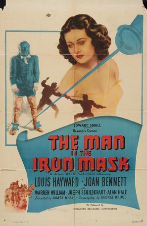 The Man in the Iron Mask - Re-release movie poster (thumbnail)
