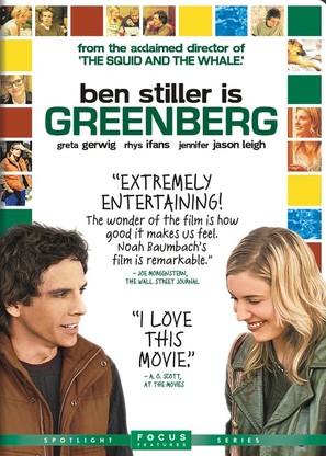 Greenberg - DVD movie cover (thumbnail)