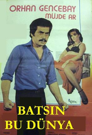 Batsin bu d&uuml;nya - Turkish Movie Poster (thumbnail)