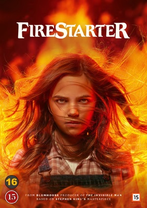 Firestarter - Danish DVD movie cover (thumbnail)