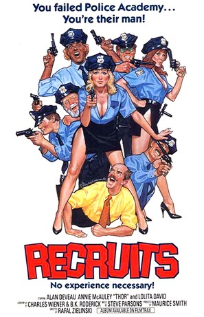 Recruits - VHS movie cover (thumbnail)