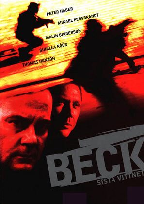 &quot;Beck&quot; Sista vittnet - Swedish poster (thumbnail)