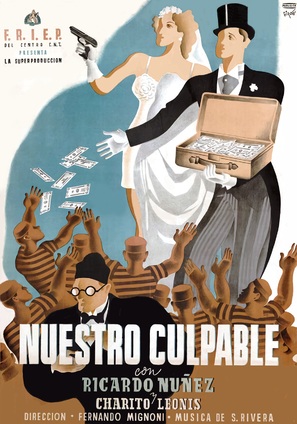 Nuestro culpable - Spanish Movie Poster (thumbnail)