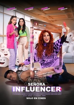 Se&ntilde;ora Influencer - Mexican Movie Poster (thumbnail)