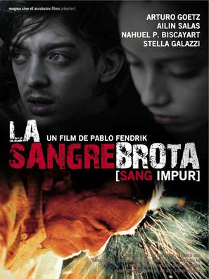 La sangre brota - French Movie Poster (thumbnail)