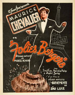 L&#039;homme des Folies Berg&egrave;re - Spanish Movie Poster (thumbnail)