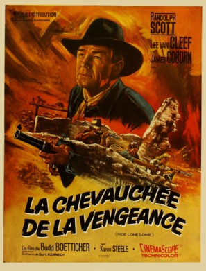 Ride Lonesome - French Movie Poster (thumbnail)