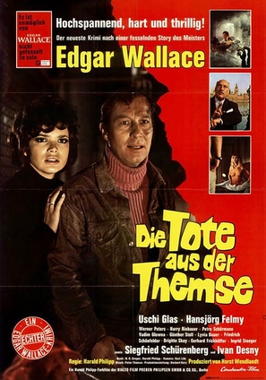 Die Tote aus der Themse - German Movie Poster (thumbnail)
