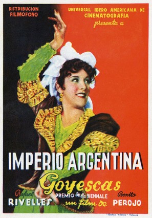Goyescas - Spanish Movie Poster (thumbnail)