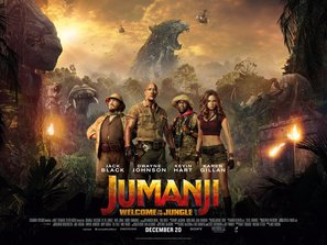 Jumanji: Welcome to the Jungle - British Movie Poster (thumbnail)