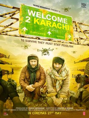 Welcome to Karachi - Indian Movie Poster (thumbnail)