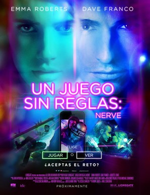 Nerve - Mexican Movie Poster (thumbnail)