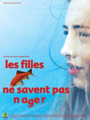 Les filles ne savent pas nager - French Movie Poster (thumbnail)